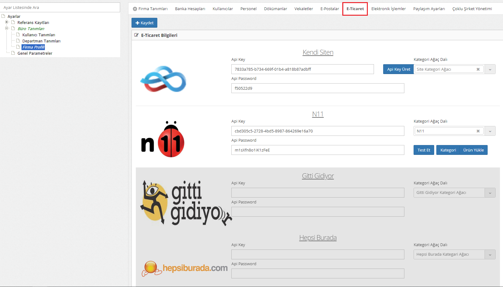 E-Ticaret Bilgileri Nasıl Eşleştirilir